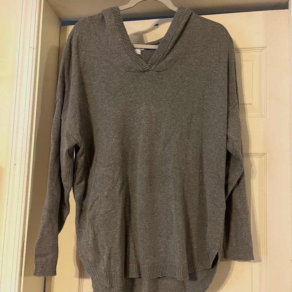 Womens Scoop Hooded sweater.